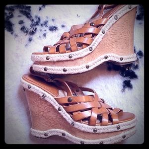Wood wedges *boho*